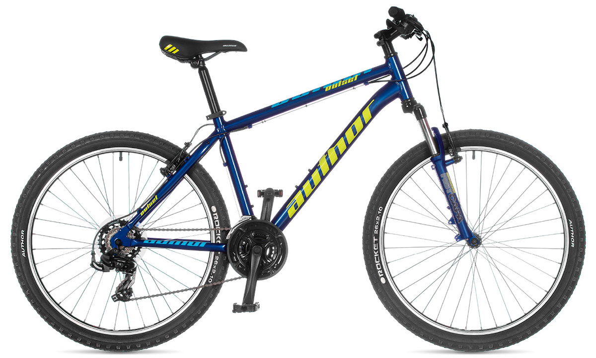 Фотография Велосипед Author Outset 26" 2021, размер S, blue